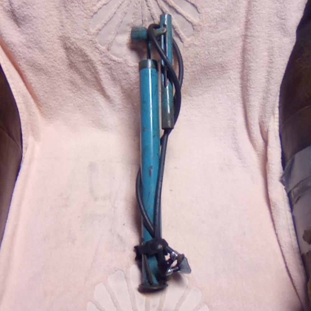 Antique tire pump